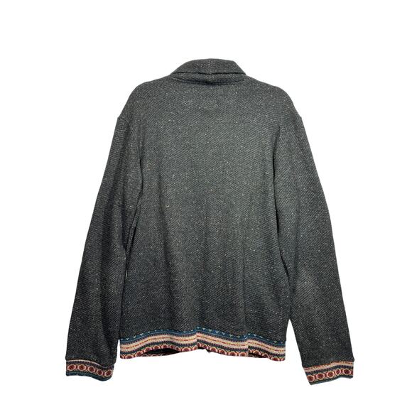 Kite Club Women's Cardigan Sweater Pockets Linen Blend Sz XL Old Money Academia - Picture 8 of 14